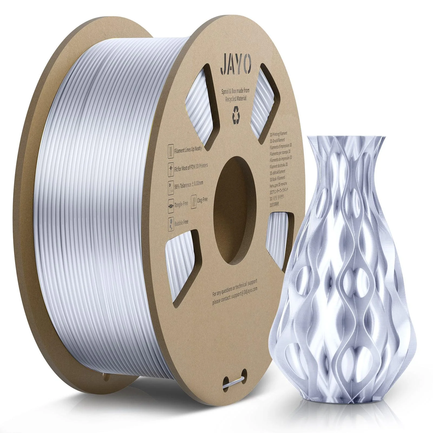 JAYO Multi-color Silk 3D Printer 1.1KG Filament