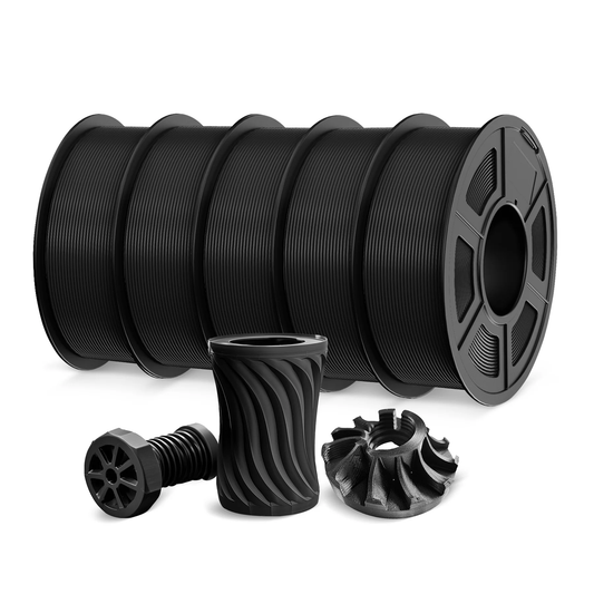 JAYO ABS 1.1KG*5 Rolls 3D Printing Filament Bundle