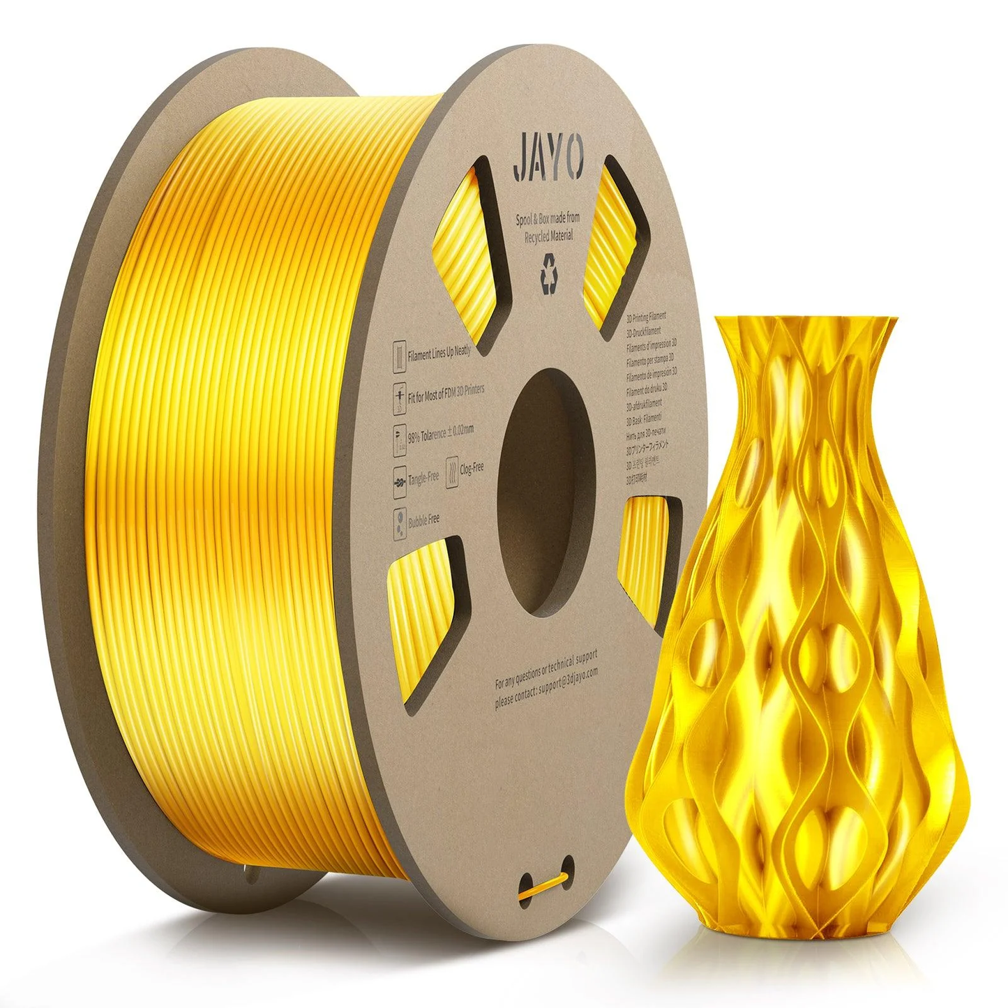JAYO Multi-color Silk 3D Printer 1.1KG Filament